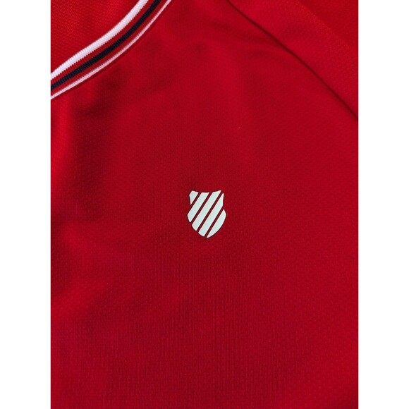 WOMENS K-SWISS HERITAGE SPORT POLO TOP SIZE MEDIUM - Picture 7 of 9